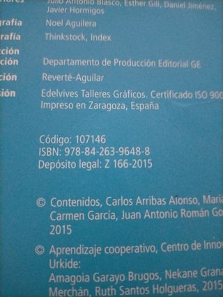 Libros matemáticas 6 primaria