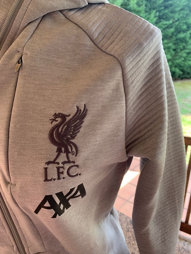 Sudadera cremallera del liverpool f.c.