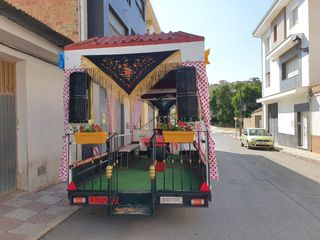 Alquiler carreta, pregones, eventos,...