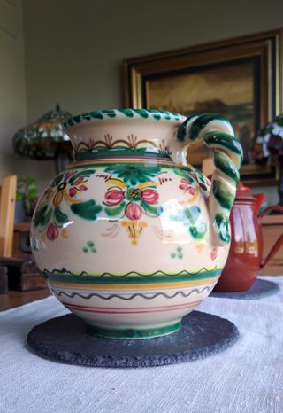 ANTIGUA JARRA de CERAMICA Puente del Arzobispo Sig