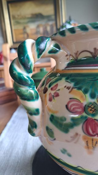 ANTIGUA JARRA de CERAMICA Puente del Arzobispo Sig