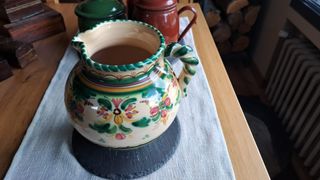 ANTIGUA JARRA de CERAMICA Puente del Arzobispo Sig