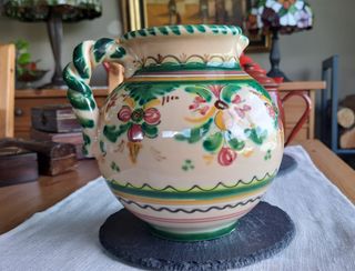 ANTIGUA JARRA de CERAMICA Puente del Arzobispo Sig