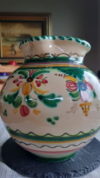 ANTIGUA JARRA de CERAMICA Puente del Arzobispo Sig