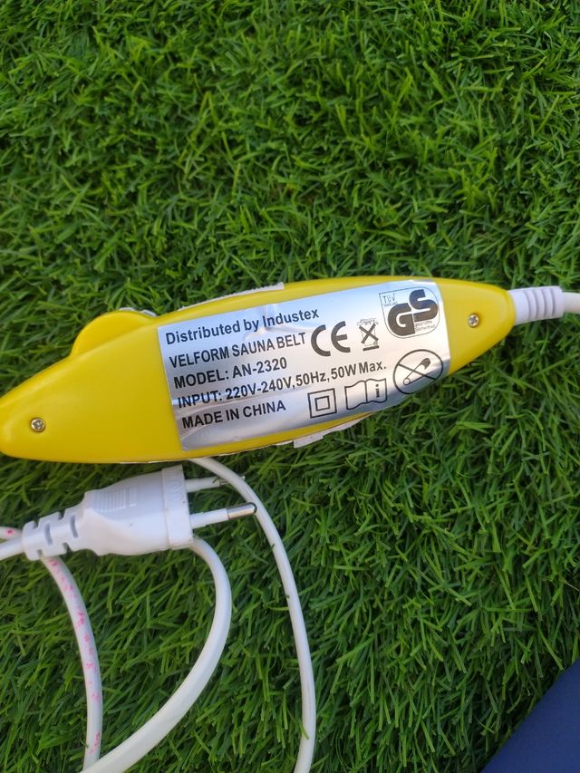 Cinturón calor, adelgazante.