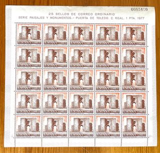 -60% Minipliegos Serie Turística 1977 completa