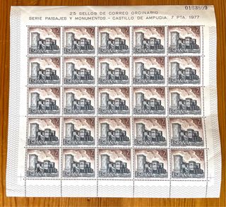 -60% Minipliegos Serie Turística 1977 completa