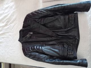 Cazadora de moto 100% vacuno