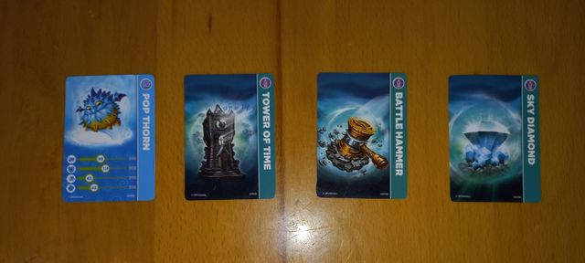Carte degli Skylanders