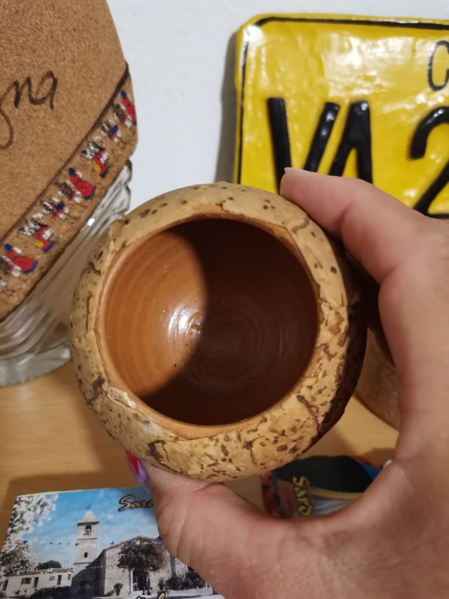 Set oggetti in sughero