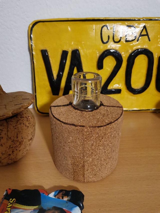 Set oggetti in sughero