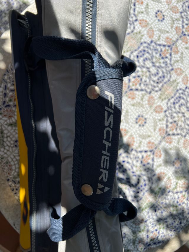 bolsa tenis y raqueta FISCHER con funda