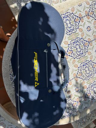 bolsa tenis y raqueta FISCHER con funda