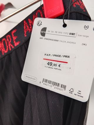 Falda Desigual.
