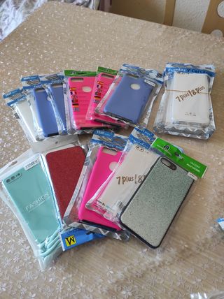 LOTE DE 87 FUNDAS IPHONE