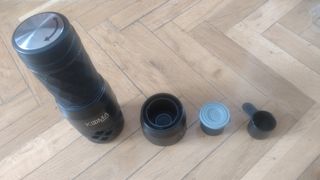 Cafetera manual portátil nueva