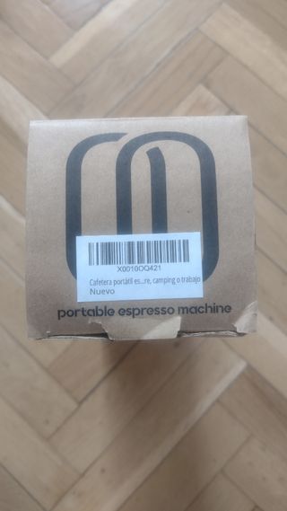 Cafetera manual portátil nueva