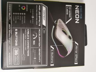 Ratón óptico GAMING ESG M3 NEON 