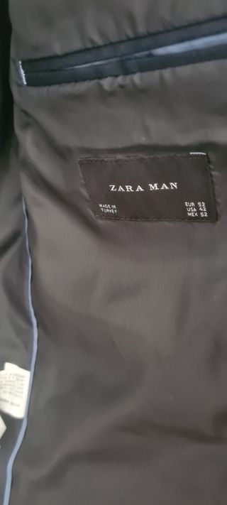 Traje zara hombre seminuevo