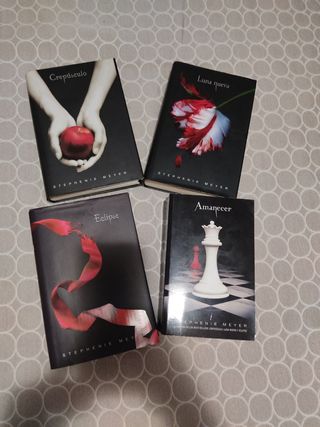 Libros saga crepúsculo