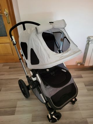 Capota gris ventilada mosquitera Bugaboo