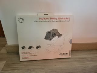 Capota gris ventilada mosquitera Bugaboo