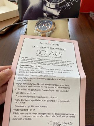 reloj lanscotte