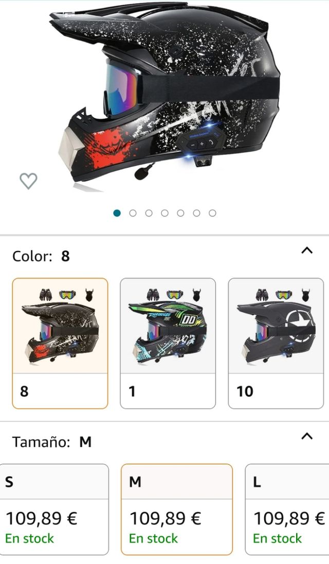 Casco patinete electrico o moto