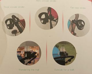 Sujetavasos/biberón carrito bebe