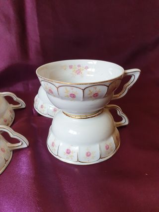 TAZAS CAFÉ JAGER PORCELANA ALEMANA