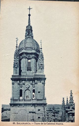 7 Postales Antiguas Salamanca blanco negro