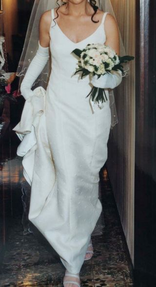 Vestido novia Rosa Clará