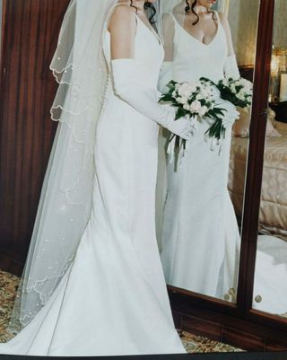 Vestido novia Rosa Clará