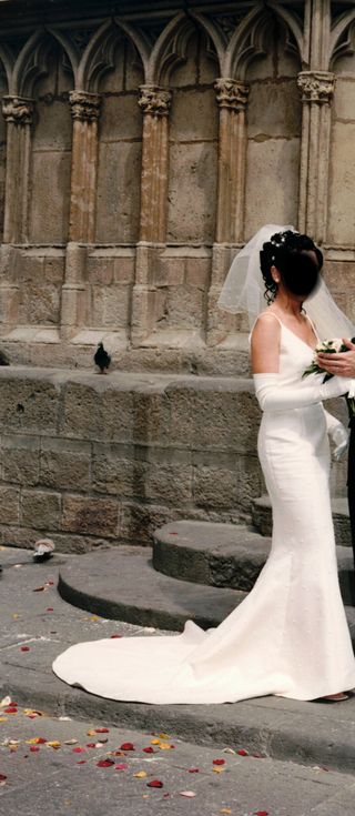 Vestido novia Rosa Clará