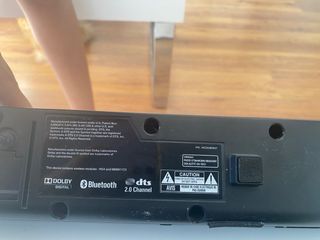 Barra de sonido y subwoofer LG