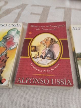 lote 3 libros Alfonso Ussia