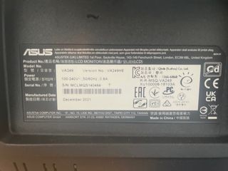 Monitor Asus 23,8’’ FHD
