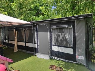 Camping avances caravana módulos tiendas