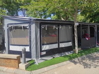 Camping avances caravana módulos tiendas