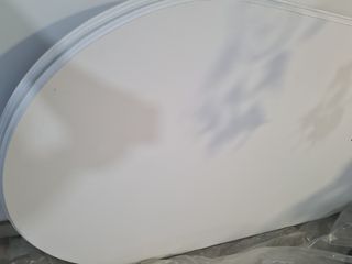 Mesa rústica lacada extensible