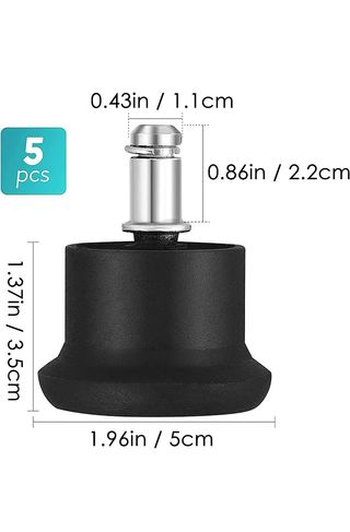 Juego 5 patas para silla oficina