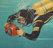 Antigua carcasa submarina