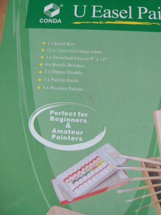 Maletín set pintura oleo