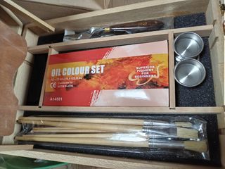 Maletín set pintura oleo