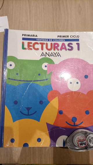 Libro lectura ANAYA 1º primaria 9788420793696