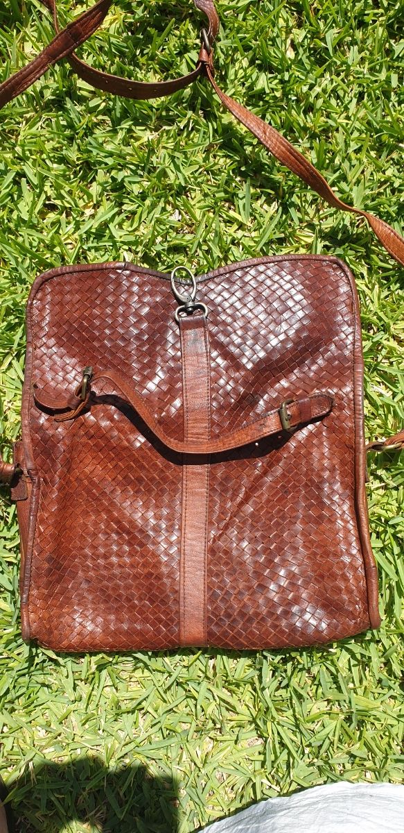 Bolso de cuero artesanal XAUEN