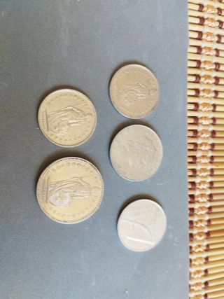 Lote de Monedas antiguas de 2 francos colecion