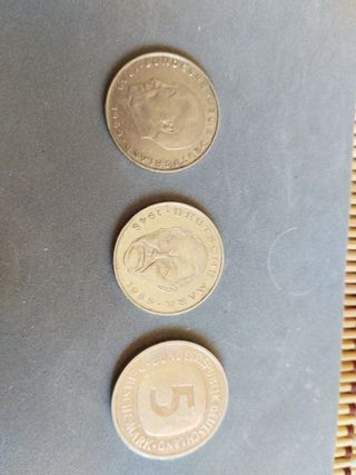 Lote de Monedas antiguas de 2 francos colecion