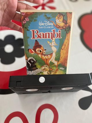 Película VHS Bambi