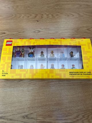 expositor lego con 3 figuras disney
